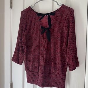 Holiday Shiny Top blouse